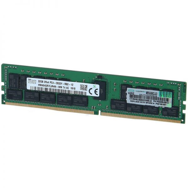 رم سرور اچ پی مدل HPE RAM 32GB P00924_B21 P03052_091