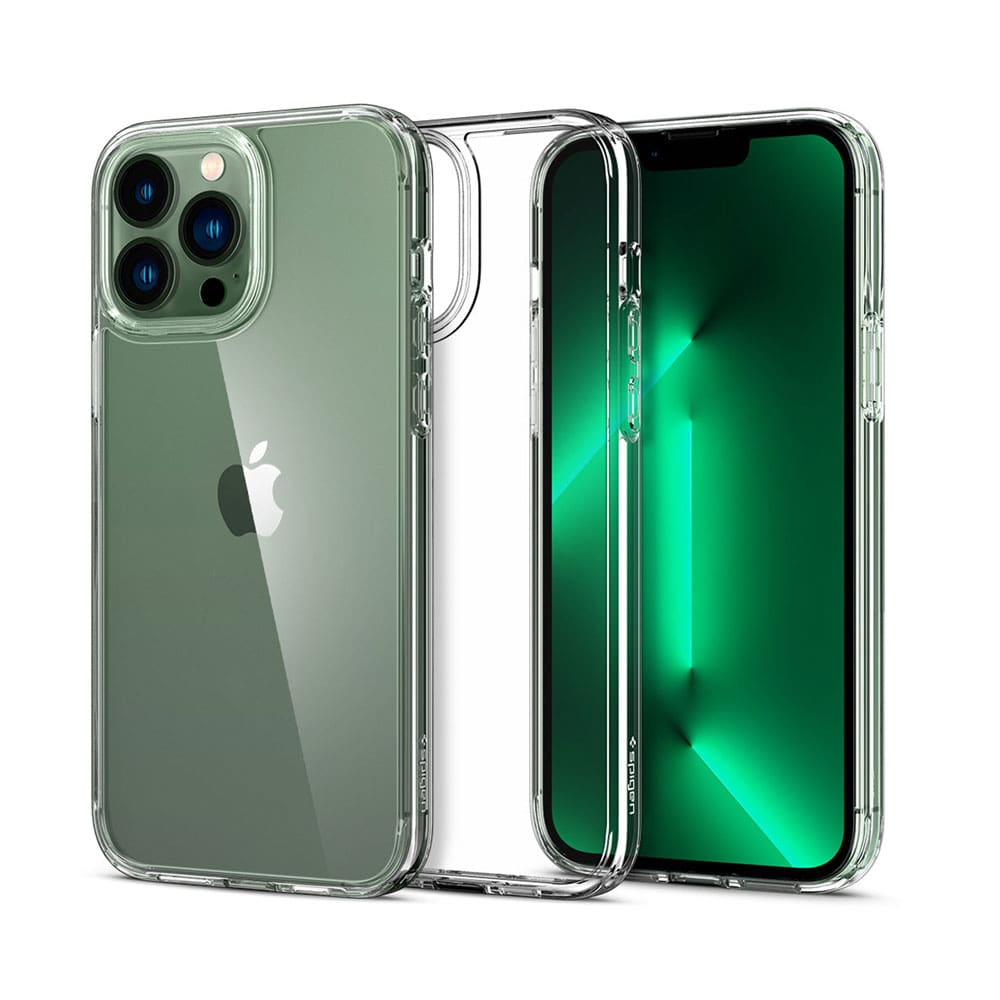 قاب اسپیگن آیفون 13 پرو مکس Spigen Crystal Hybrid Case iPhone 13 Pro Max