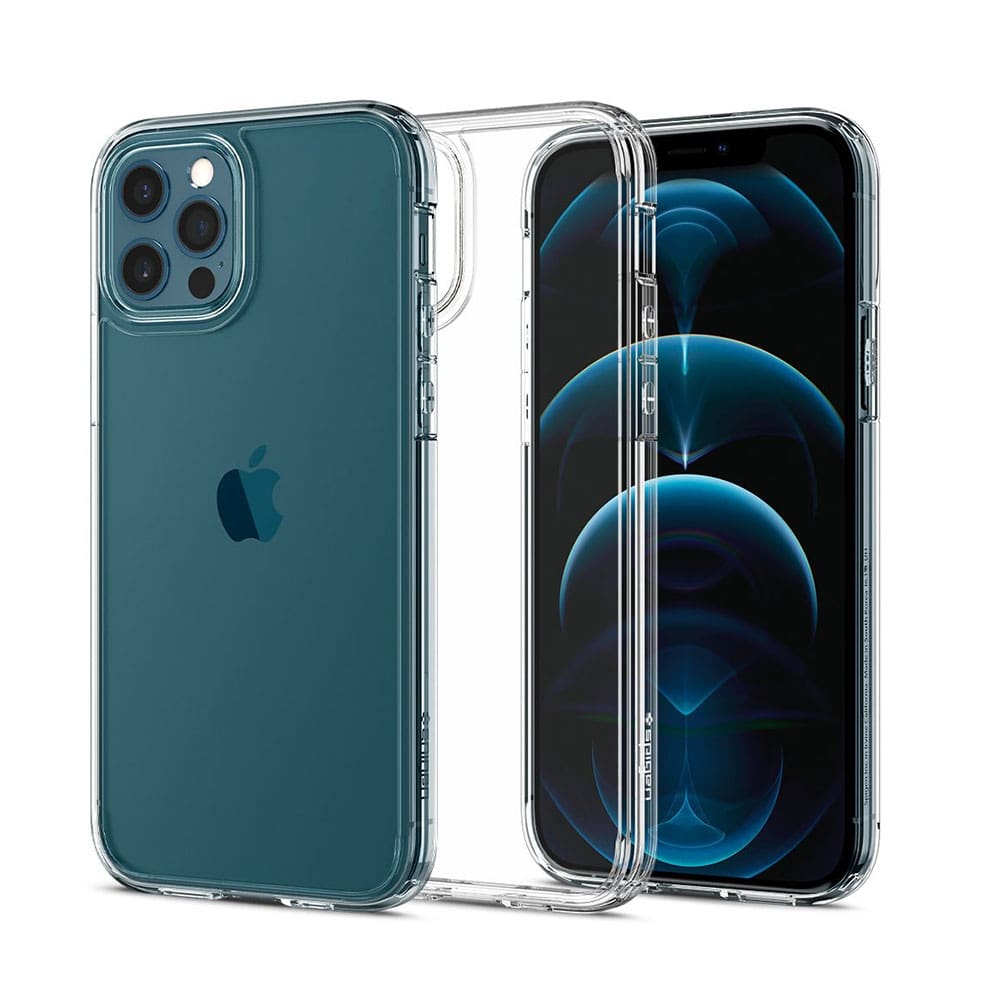 قاب اسپیگن برای آیفون 12/12پرو Spigen Crystal Hybrid case iPhone 12 /12 Pro