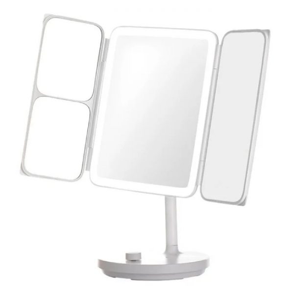0a113ef6b61820daa5611c870ed8d5ee آینه آرایشی شیائومی Xiaomi Jordan And Judy NV536 LED Counter Vanity Mirror-Foldable دارای LED