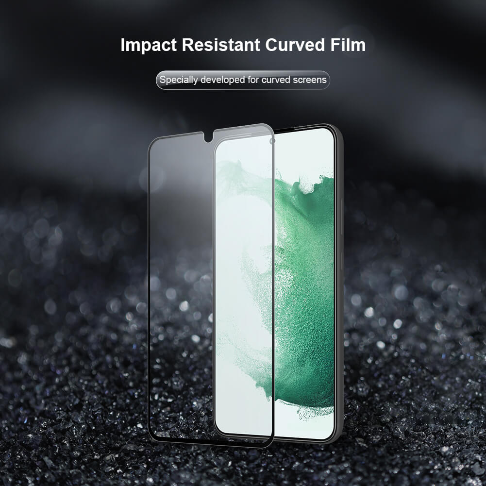 محافظ صفحه نمایش نیلکین مدل Impact Resistant مناسب برای گوشی موبایل سامسونگ Galaxy S23 Plus بسته دو عددی