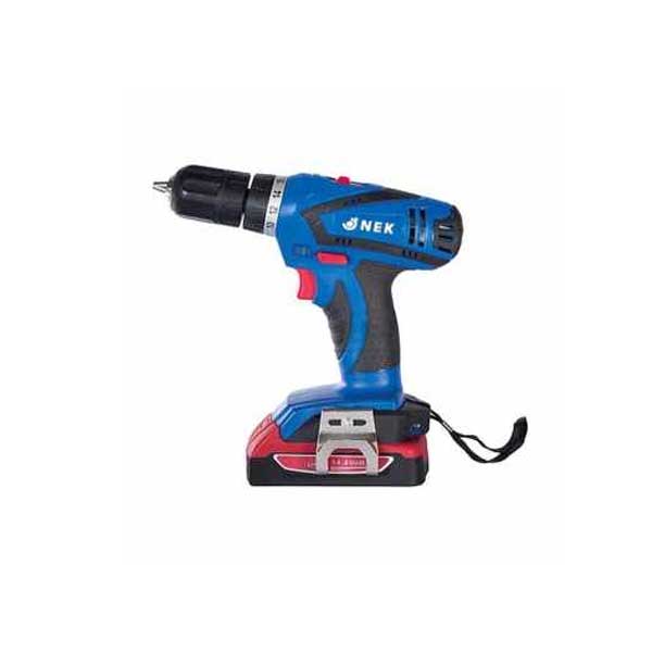 nek rechargeable drill and screwdriver 12v 123 l