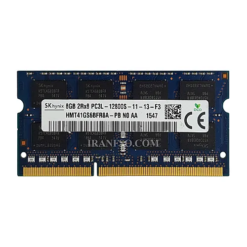 رم لپ تاپ 8 گیگ SK Hynix DDR3-PC3L-1600-12800 MHZ 1.35V یک سال گارانتی