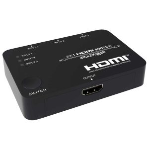 سوئیچ 3 پورت HDMI 2.0 با ریموت کنترل فرانت FN-S231