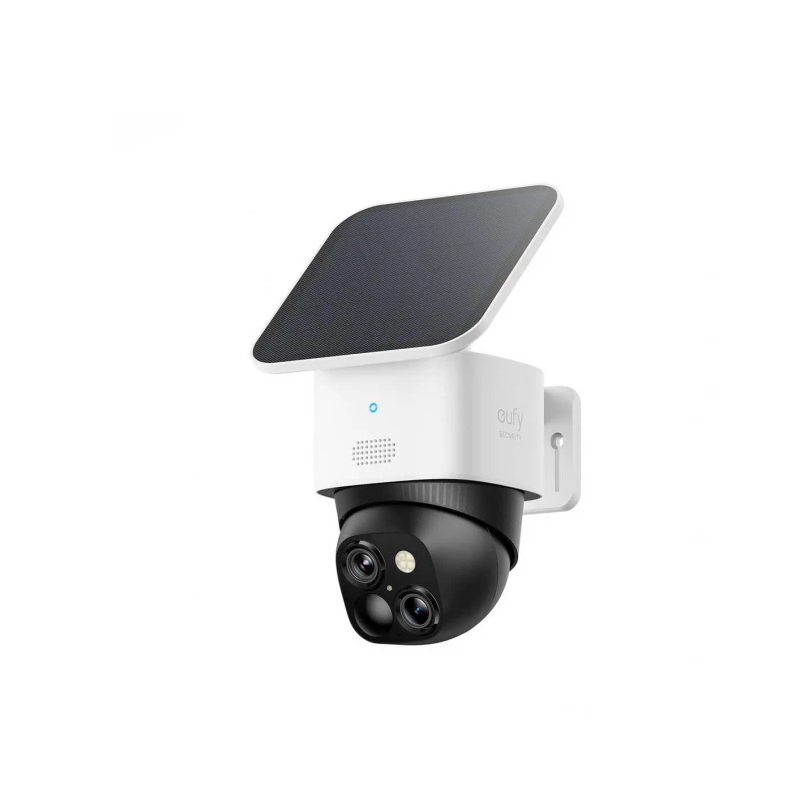 دوربین مداربسته تحت شبکه یوفی مدل Eufy SoloCam S340 Wireless Outdoor Security Camera with Dual Lens and Solar Panel